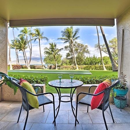 Ocean-View Kihei Condo With Lanai Steps To Beach! Экстерьер фото