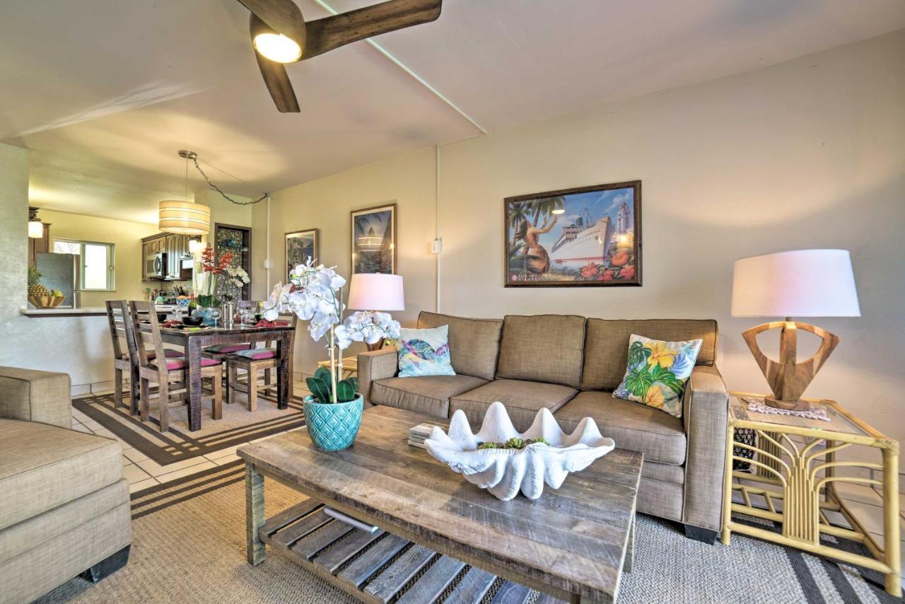 Ocean-View Kihei Condo With Lanai Steps To Beach! Экстерьер фото