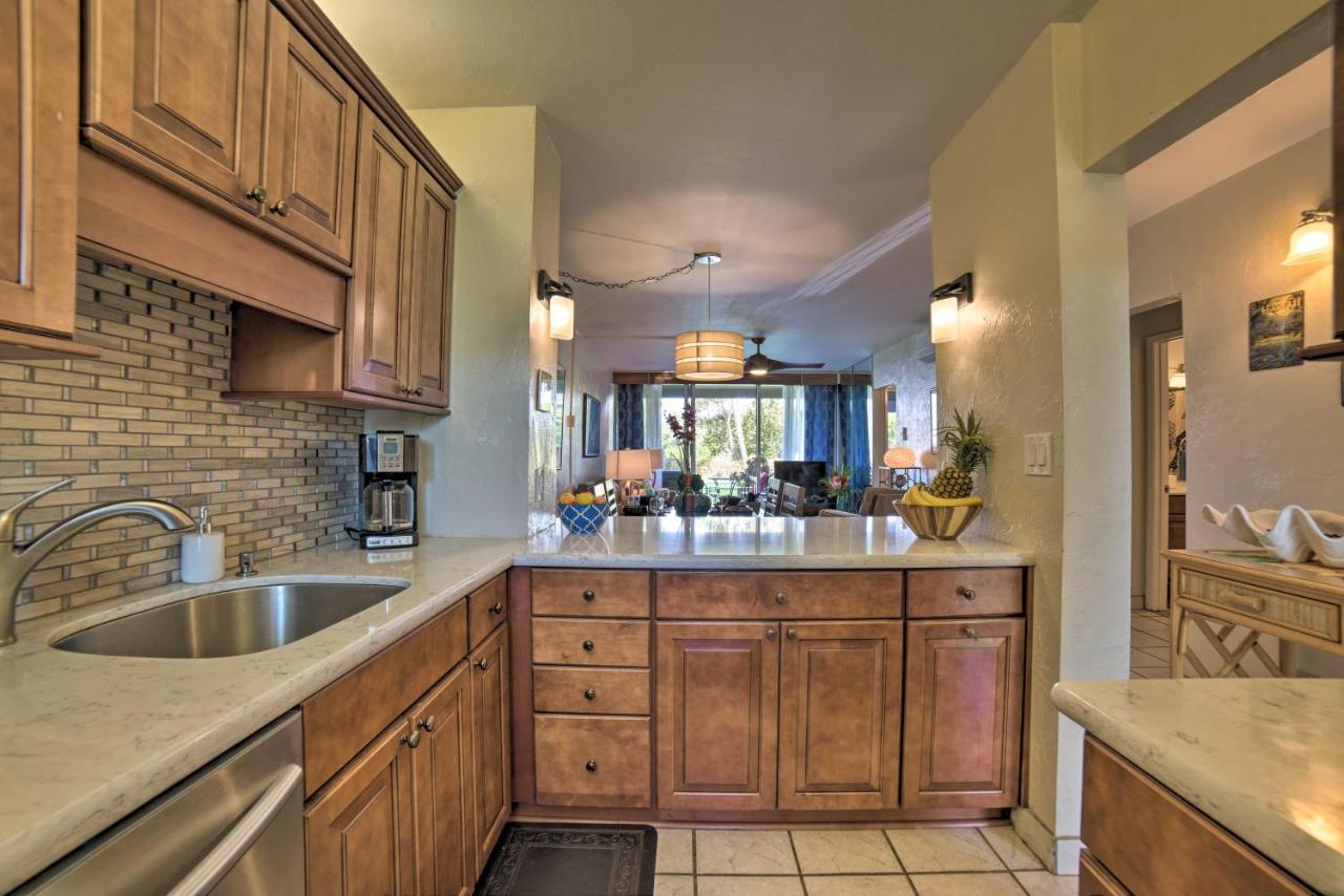 Ocean-View Kihei Condo With Lanai Steps To Beach! Экстерьер фото