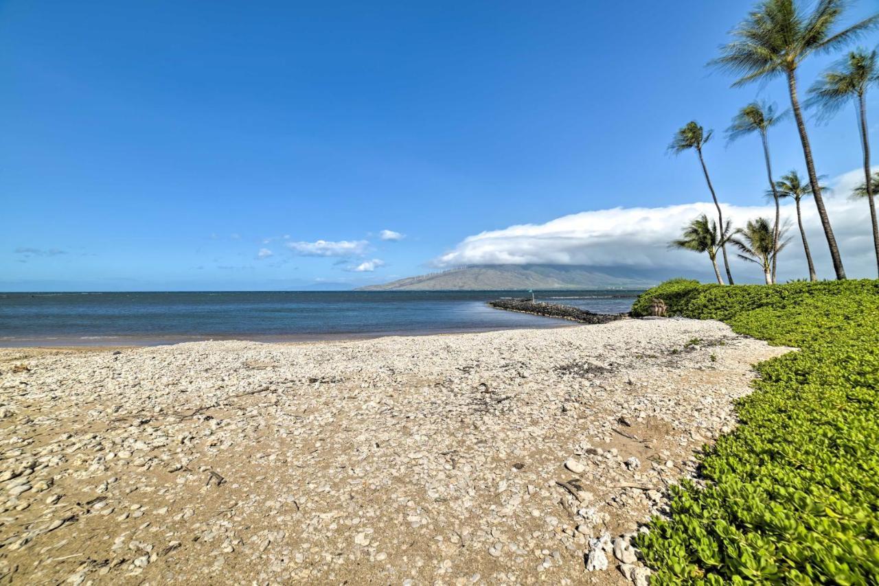Ocean-View Kihei Condo With Lanai Steps To Beach! Экстерьер фото