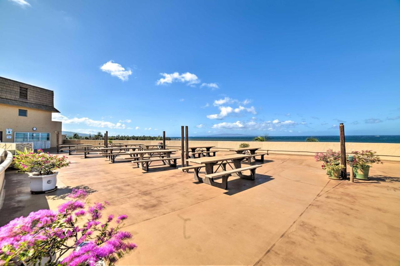Ocean-View Kihei Condo With Lanai Steps To Beach! Экстерьер фото