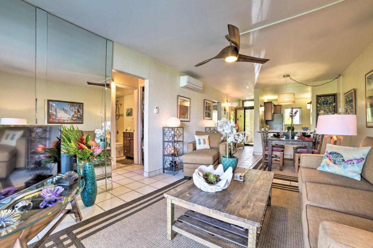 Ocean-View Kihei Condo With Lanai Steps To Beach! Экстерьер фото